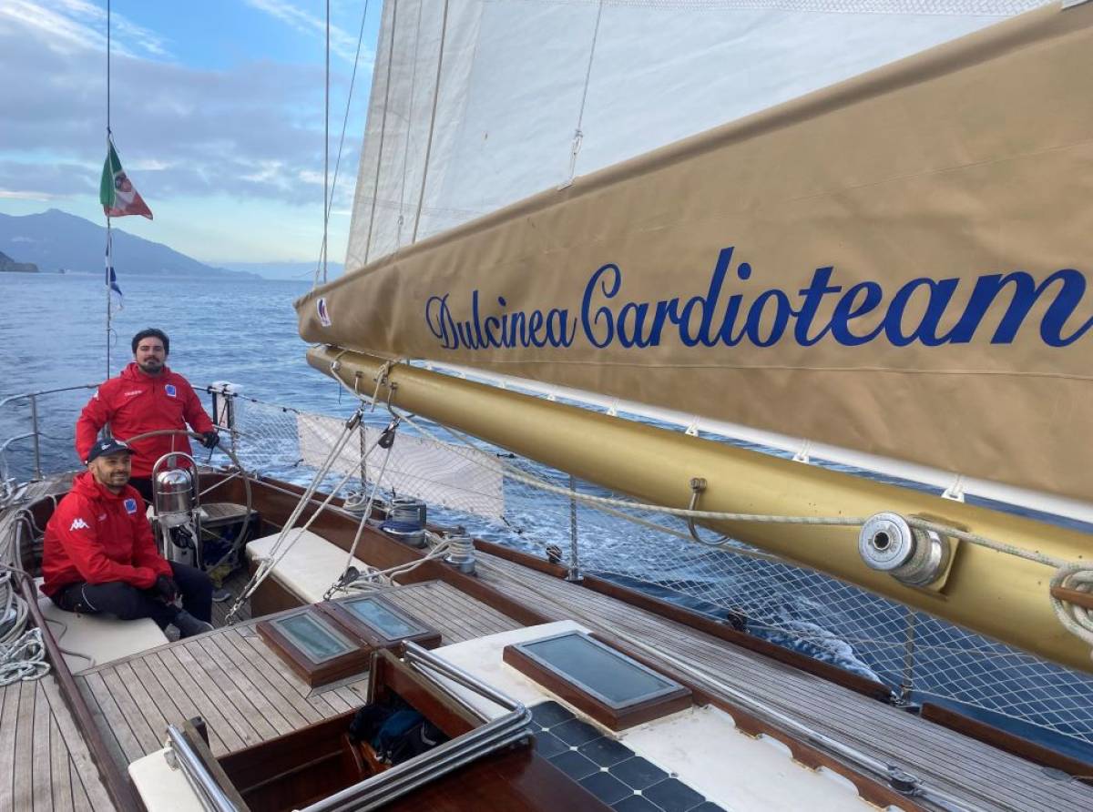 I ladri fermano il viaggio di Dulcinea, la barca della onlus torinese Cardioteam - Una vela per il cuore